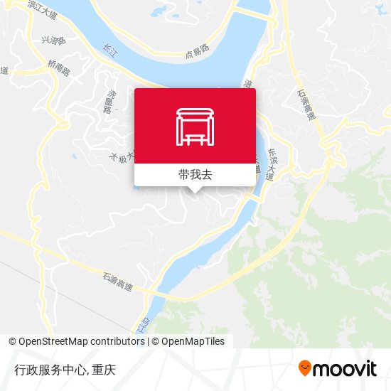 行政服务中心地图