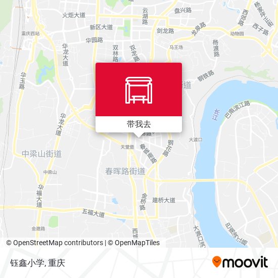 钰鑫小学地图