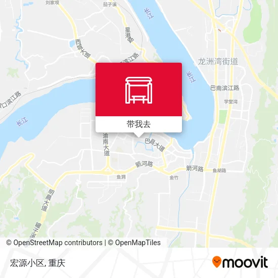 宏源小区地图