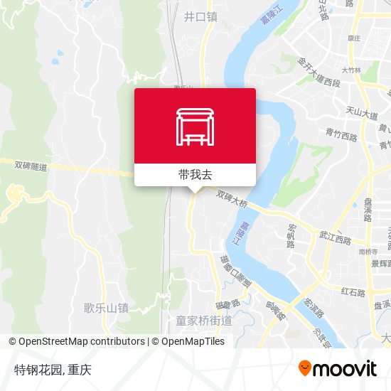 特钢花园地图