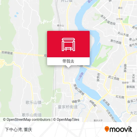 下中心湾地图