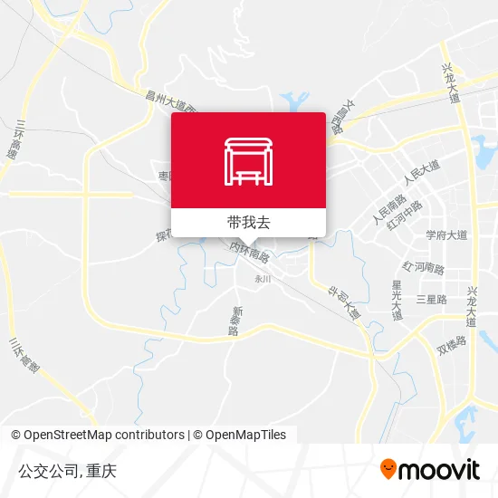 公交公司地图
