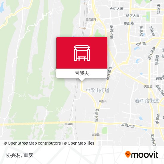 协兴村地图