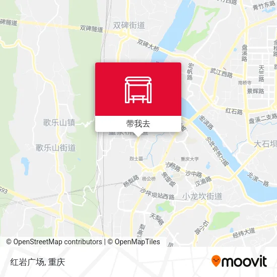 红岩广场地图