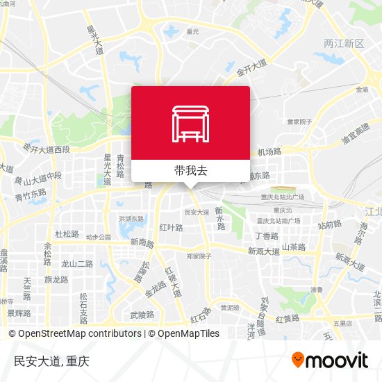 民安大道地图