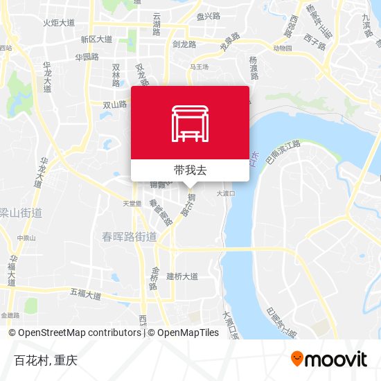 百花村地图