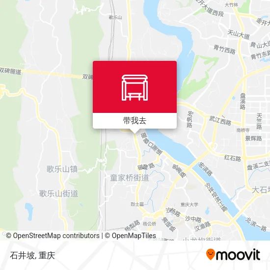 石井坡地图