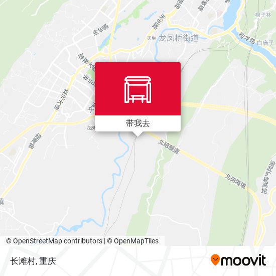 长滩村地图
