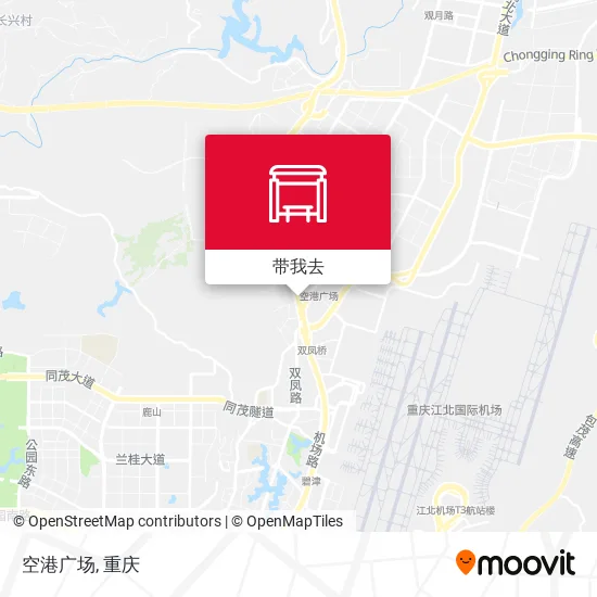 空港广场地图