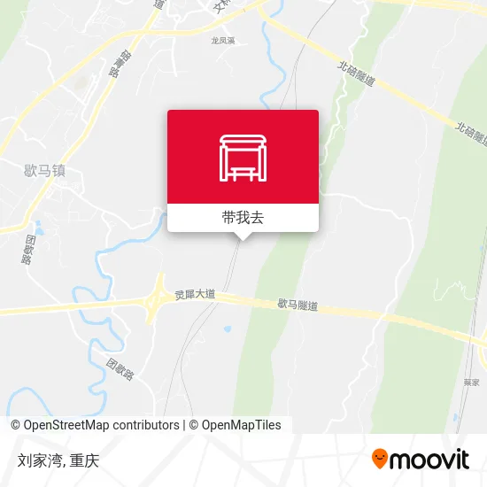刘家湾地图