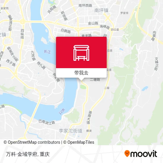 万科·金域学府地图