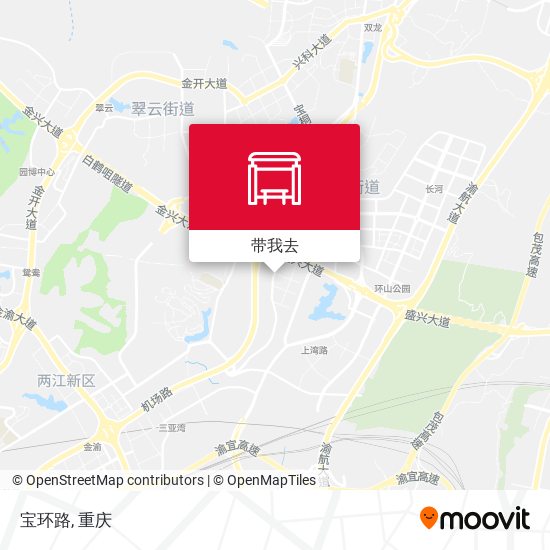 宝环路地图