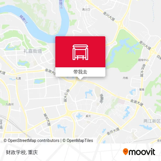 财政学校地图