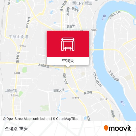 金建路地图