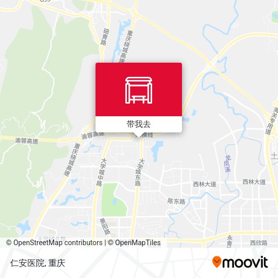 仁安医院地图
