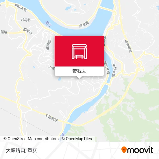 大塘路口地图