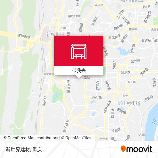 新世界建材地图