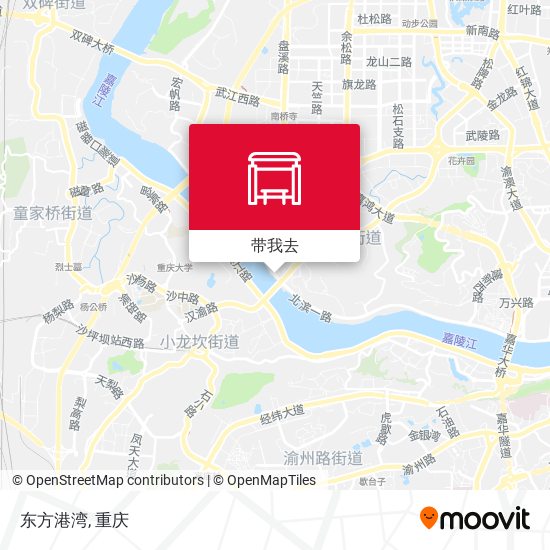 东方港湾地图