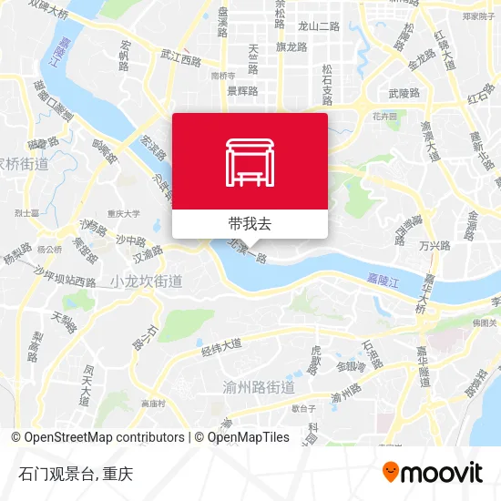 石门观景台地图