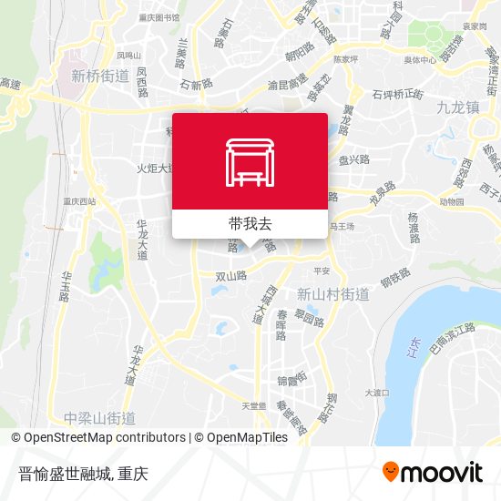 晋愉盛世融城地图