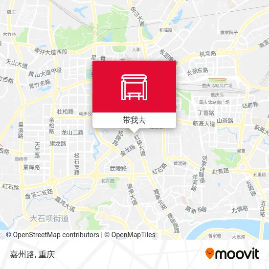 嘉州路地图