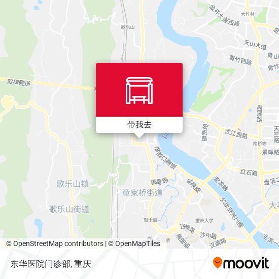 东华医院门诊部地图
