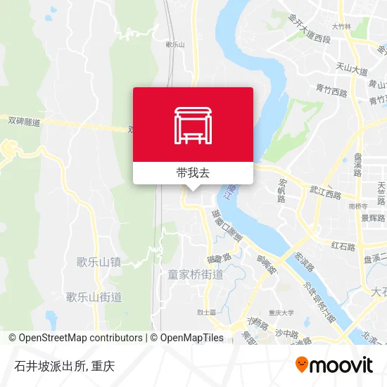 石井坡派出所地图