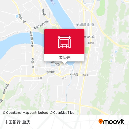 中国银行地图