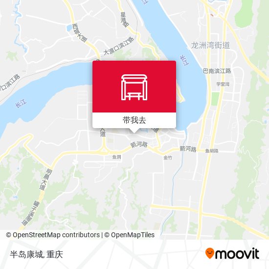 半岛康城地图