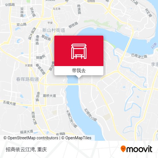 招商依云江湾地图