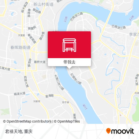 君禧天地地图