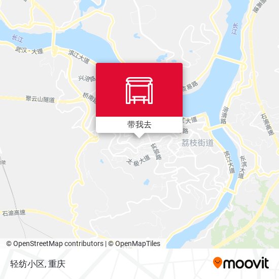 轻纺小区地图