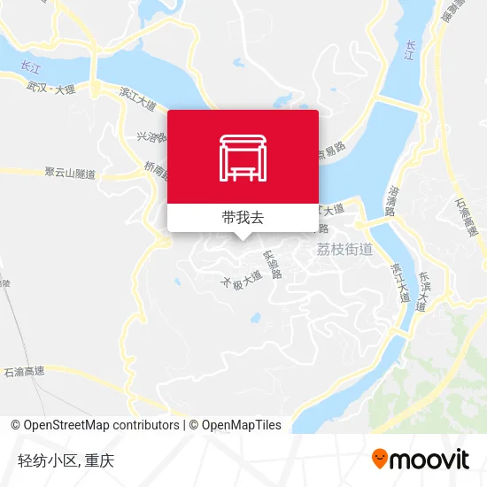 轻纺小区地图