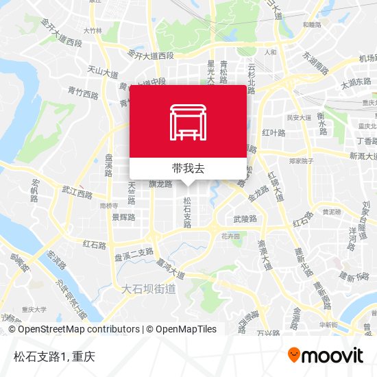 松石支路1地图