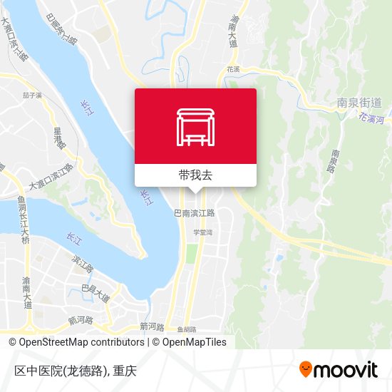 区中医院(龙德路)地图