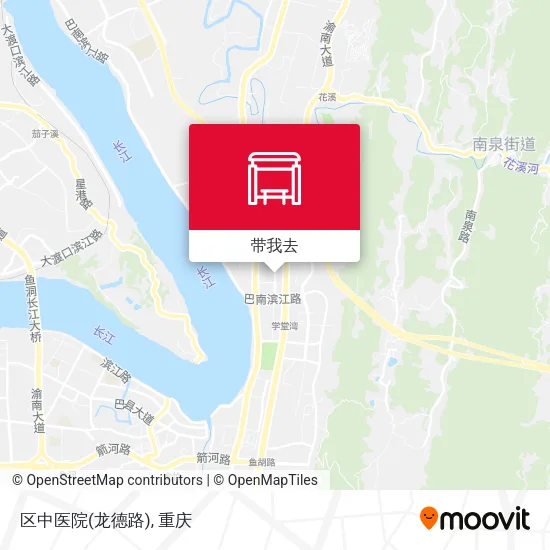 区中医院(龙德路)地图