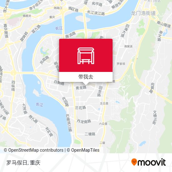 罗马假日地图