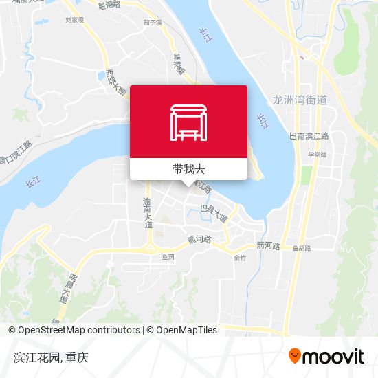 滨江花园地图