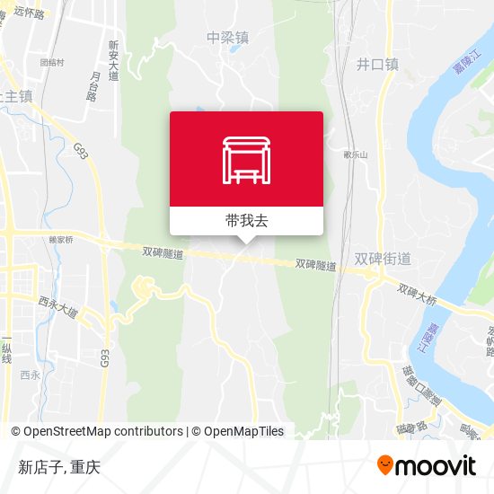 新店子地图