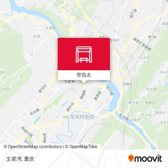 文星湾地图