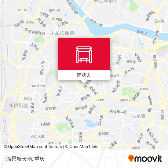 渝景新天地地图