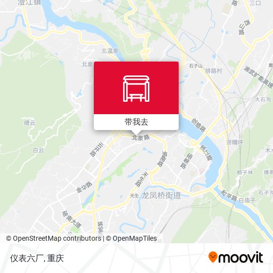 仪表六厂地图