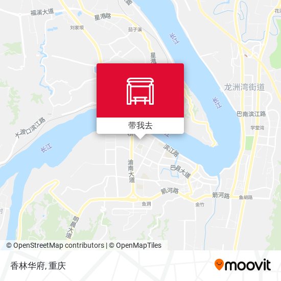 香林华府地图