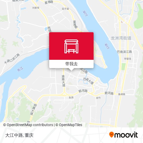 大江中路地图