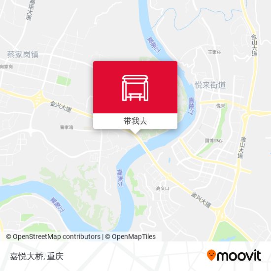 嘉悦大桥地图