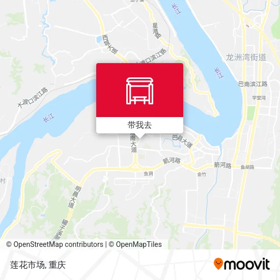 莲花市场地图
