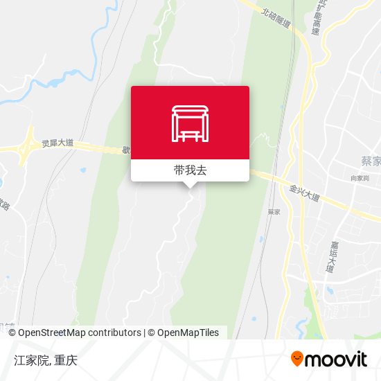 江家院地图