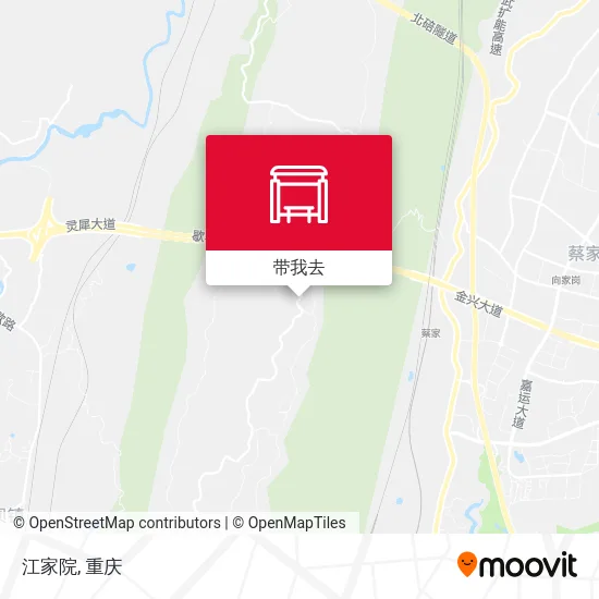 江家院地图