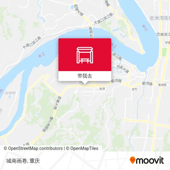 城南画卷地图