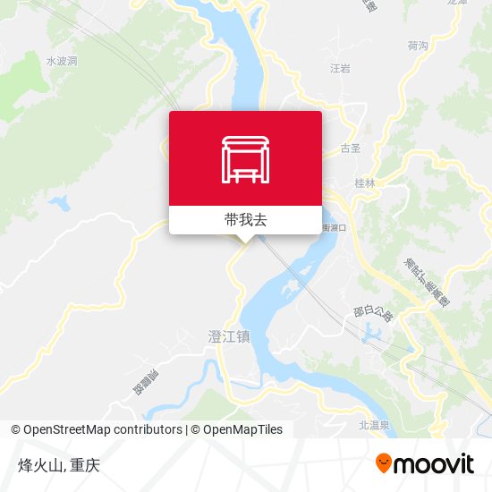 烽火山地图